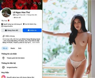 Clip nóng mẫu Lê Ngọc Hoa Thư dáng quyến rũ – Genz3x